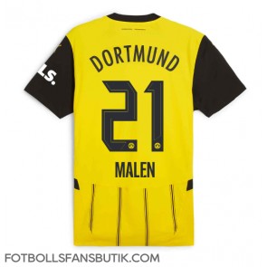 Borussia Dortmund Donyell Malen #21 Replika Hemmatröja 2024-25 Kortärmad